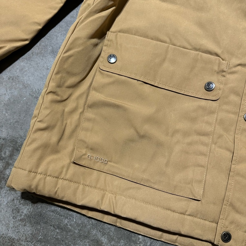 NWT Fjallraven Greenland lined G1000 buckwheat brown jacket - Picture 3 of 8